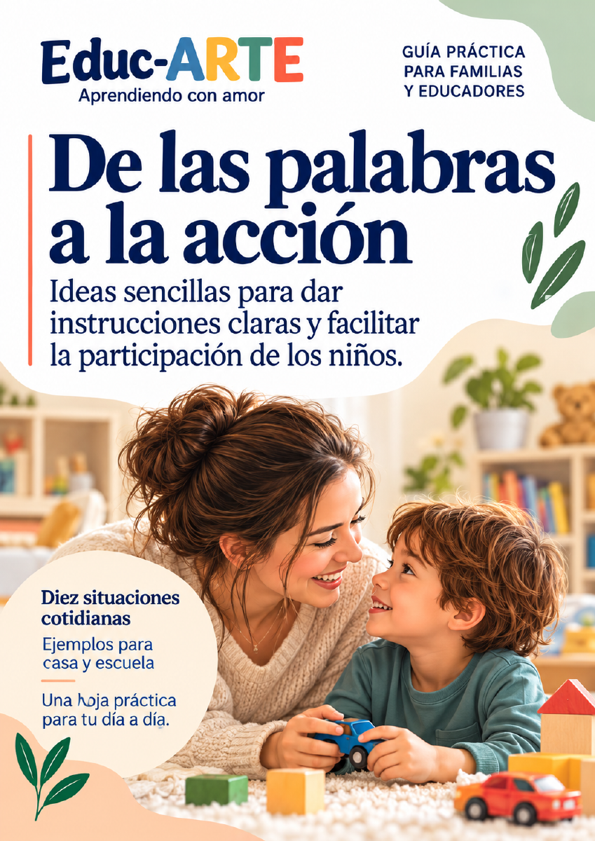 Portada original de De las palabras a la acción